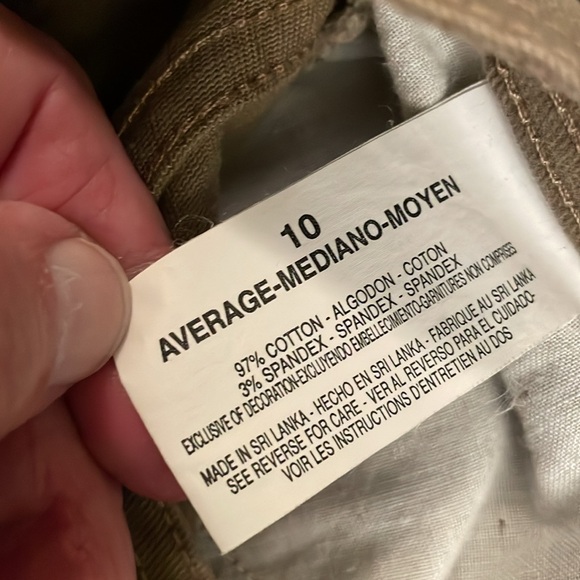 Women’s EUC GLORIA VANDERBILT Jeans Sz 10 MADE IN SRI LANKA Sz 10 AVERAGE MED - Picture 14 of 14